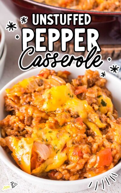 Unstuffed Pepper Casserole - Spaceships and Laser Beams