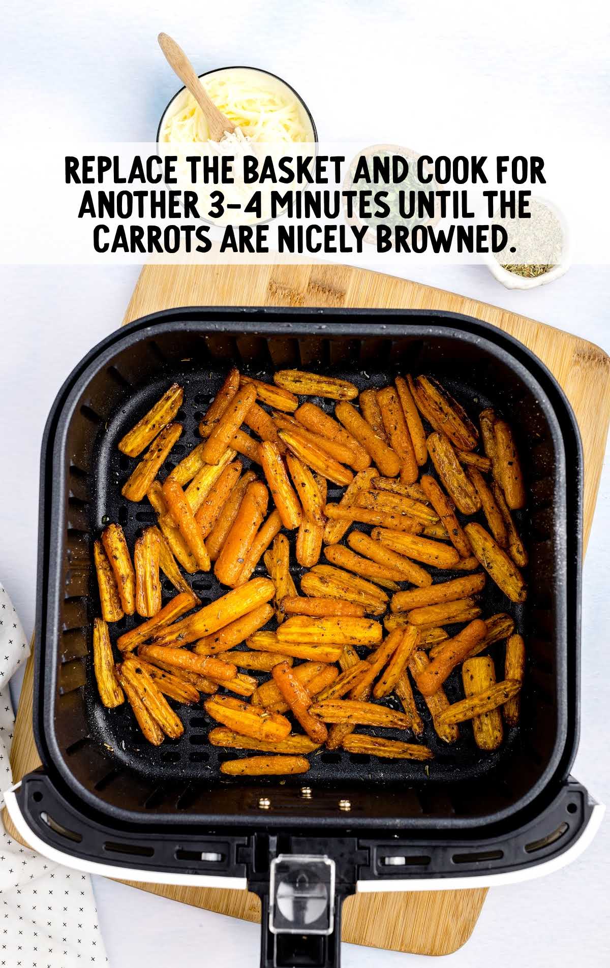 carrots cooked in a air fryer