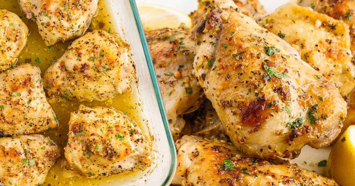 Baked Chicken Thighs - Spaceships and Laser Beams