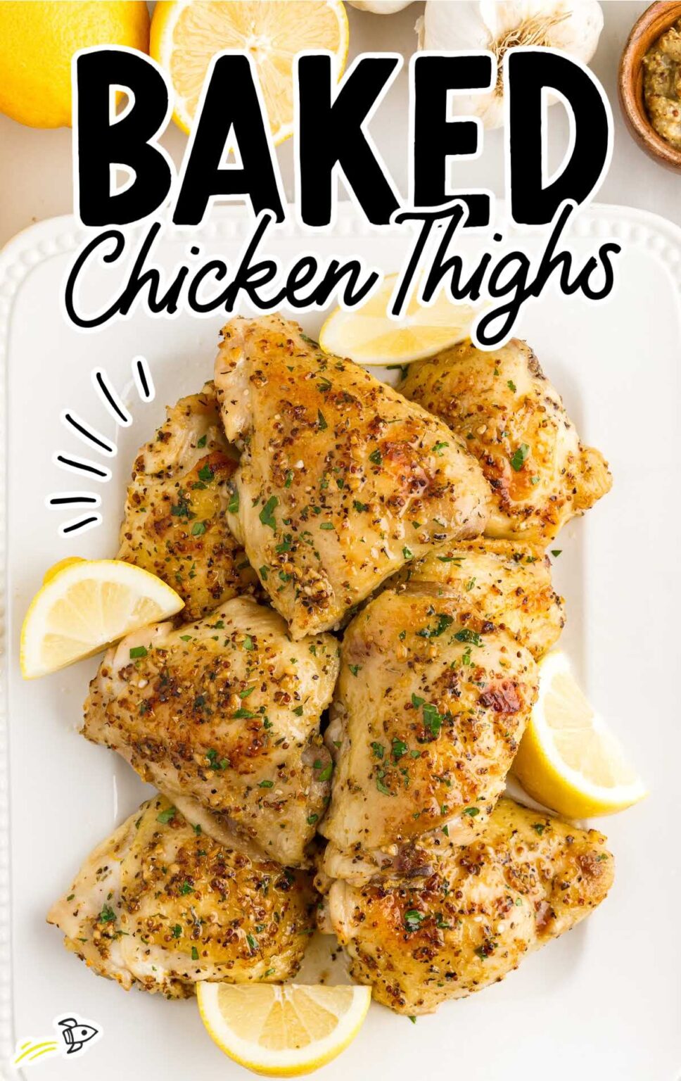 Baked Chicken Thighs - Spaceships and Laser Beams