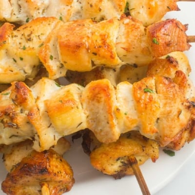 Oven Chicken Kabobs - Spaceships and Laser Beams