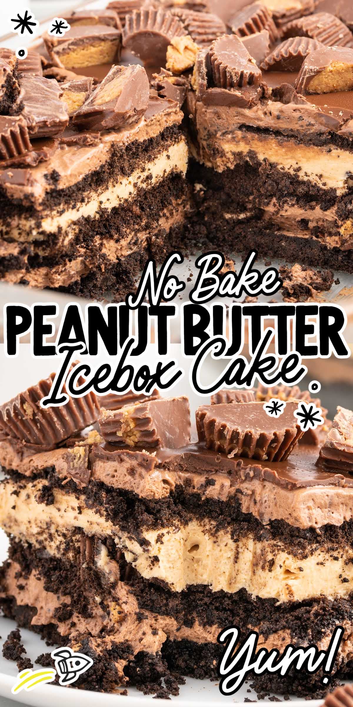 Peanut Butter Icebox Cake Spaceships and Laser Beams