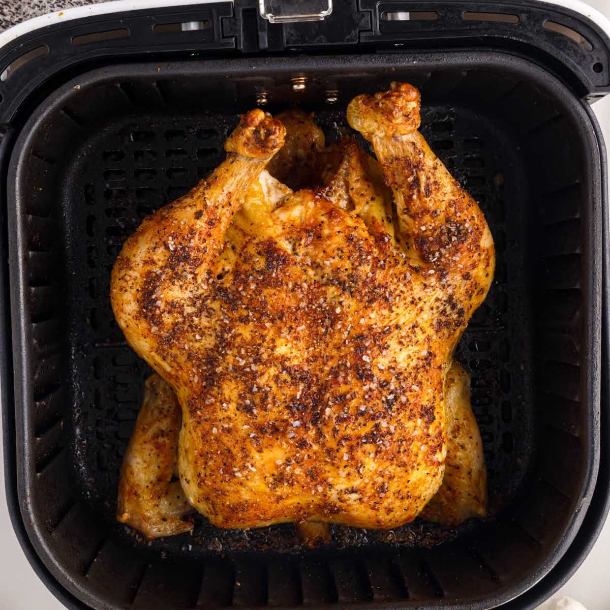 Air Fryer Whole Chicken - Spaceships and Laser Beams