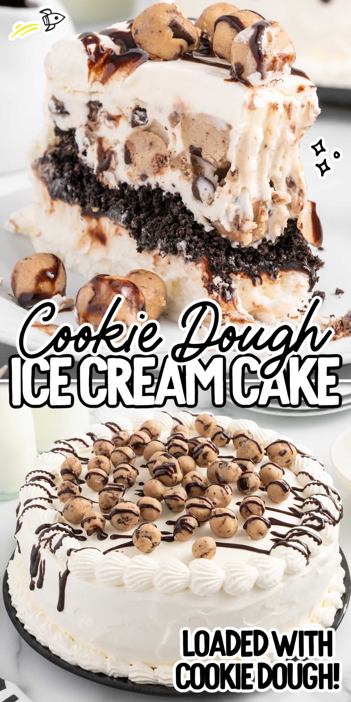 Cookie Dough Ice Cream Cake Spaceships And Laser Beams 