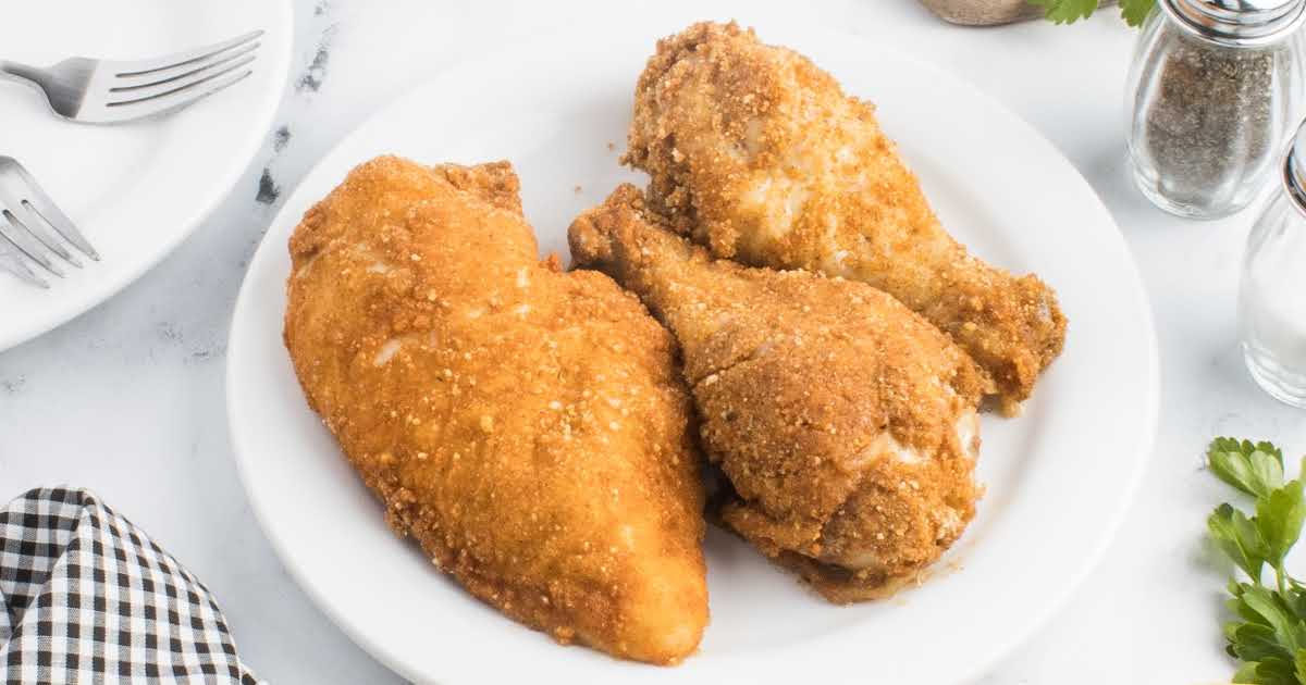 Shake and Bake Chicken Recipe - Sugar and Soul