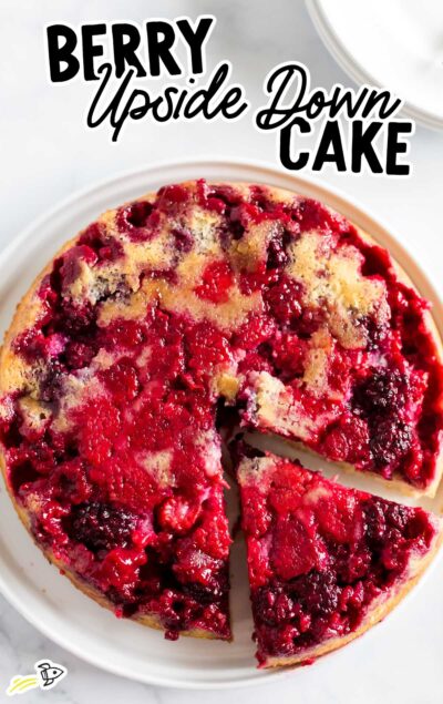 Berry Upside-Down Cake - Spaceships And Laser Beams