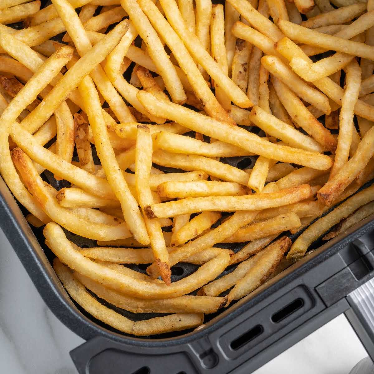 Frozen French Fries In Air Fryer - Spaceships and Laser Beams