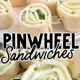 close up shot of a bunch of Pinwheel Sandwiches