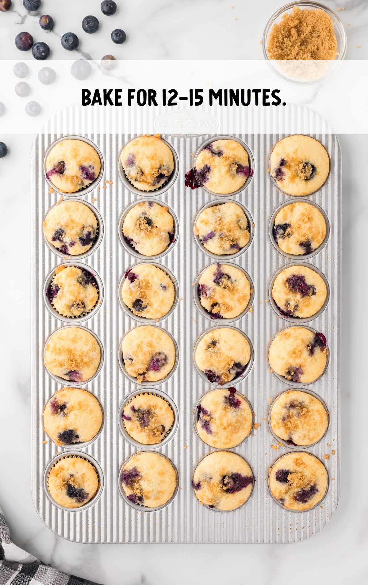 muffins baked in a muffin pan