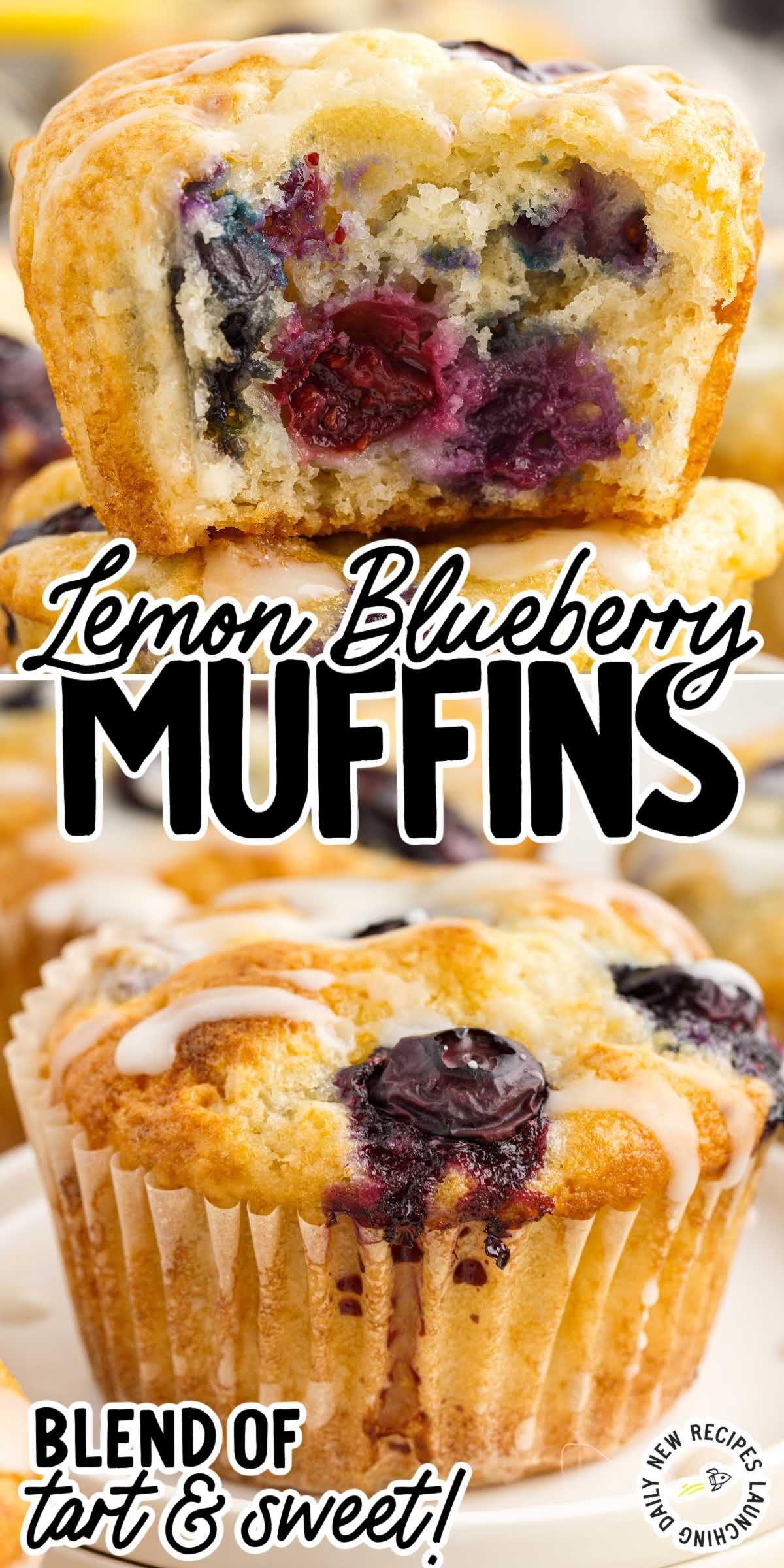 Lemon Blueberry Muffins - Spaceships and Laser Beams