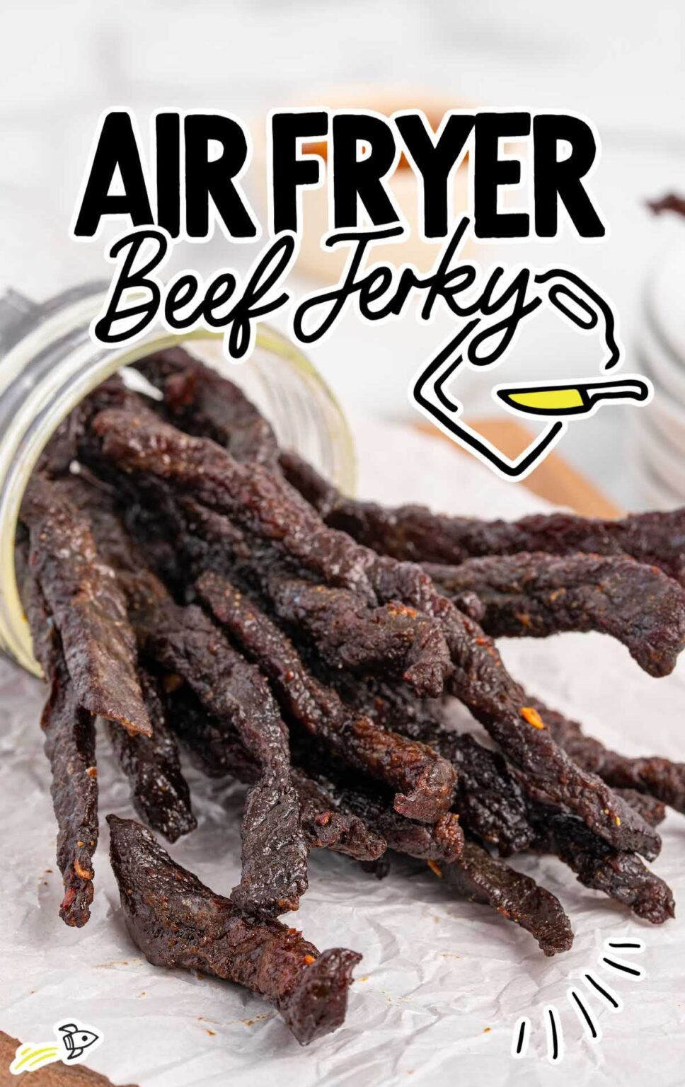 Air Fryer Beef Jerky Spaceships and Laser Beams