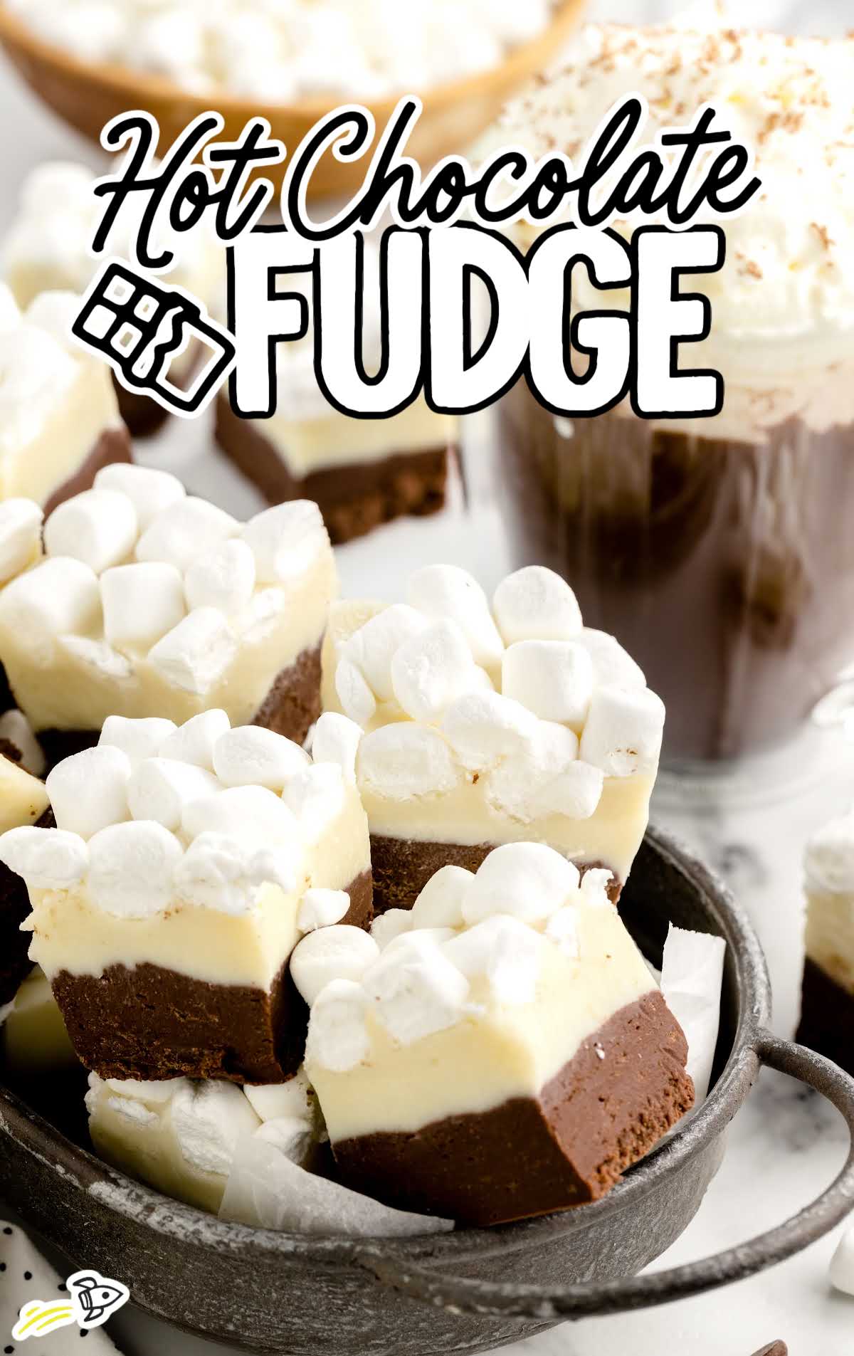 close up shot of Hot Chocolate Fudge