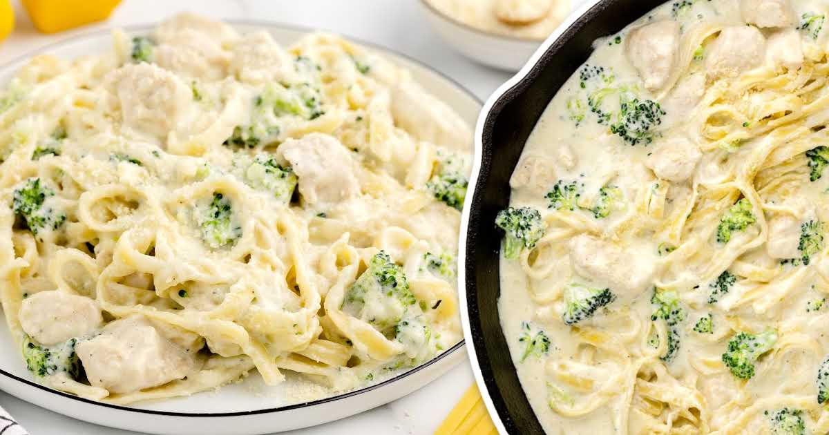 Chicken Broccoli Alfredo - Spaceships and Laser Beams