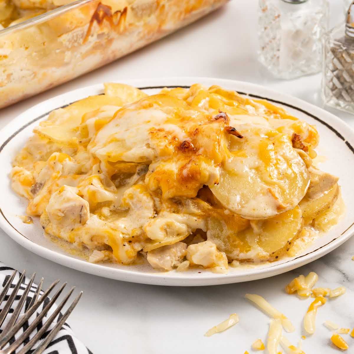 Chicken Potato Casserole - Spaceships and Laser Beams