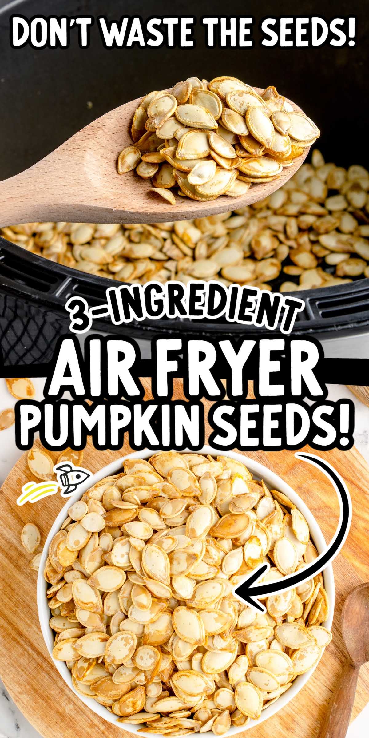 Air Fryer Pumpkin Seeds Spaceships and Laser Beams