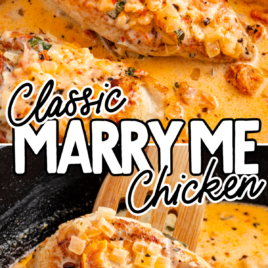 marry me chicken in a skillet.