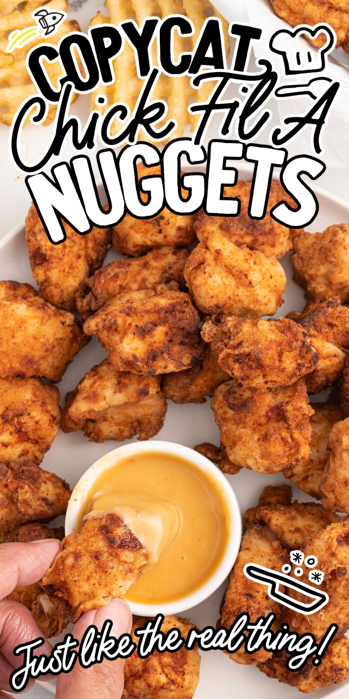 Copycat Chick Fil A Nuggets - Spaceships and Laser Beams