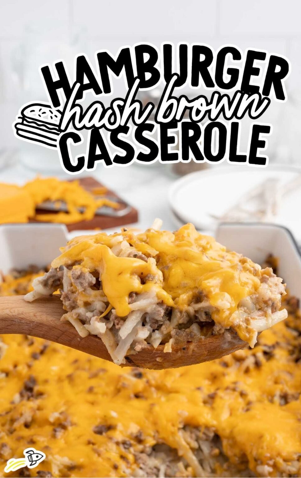 Hamburger Hash Brown Casserole - Spaceships and Laser Beams