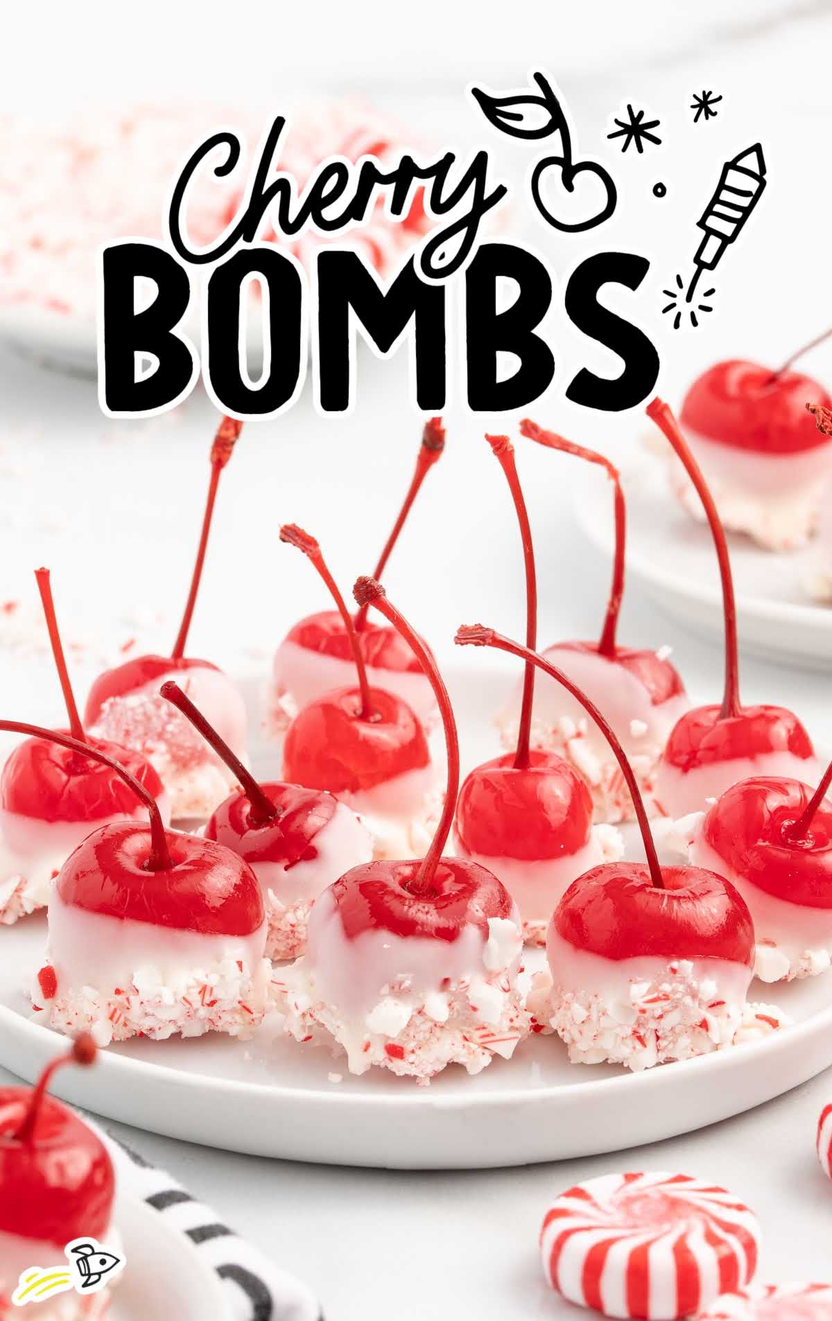 cherry bombs on a plate