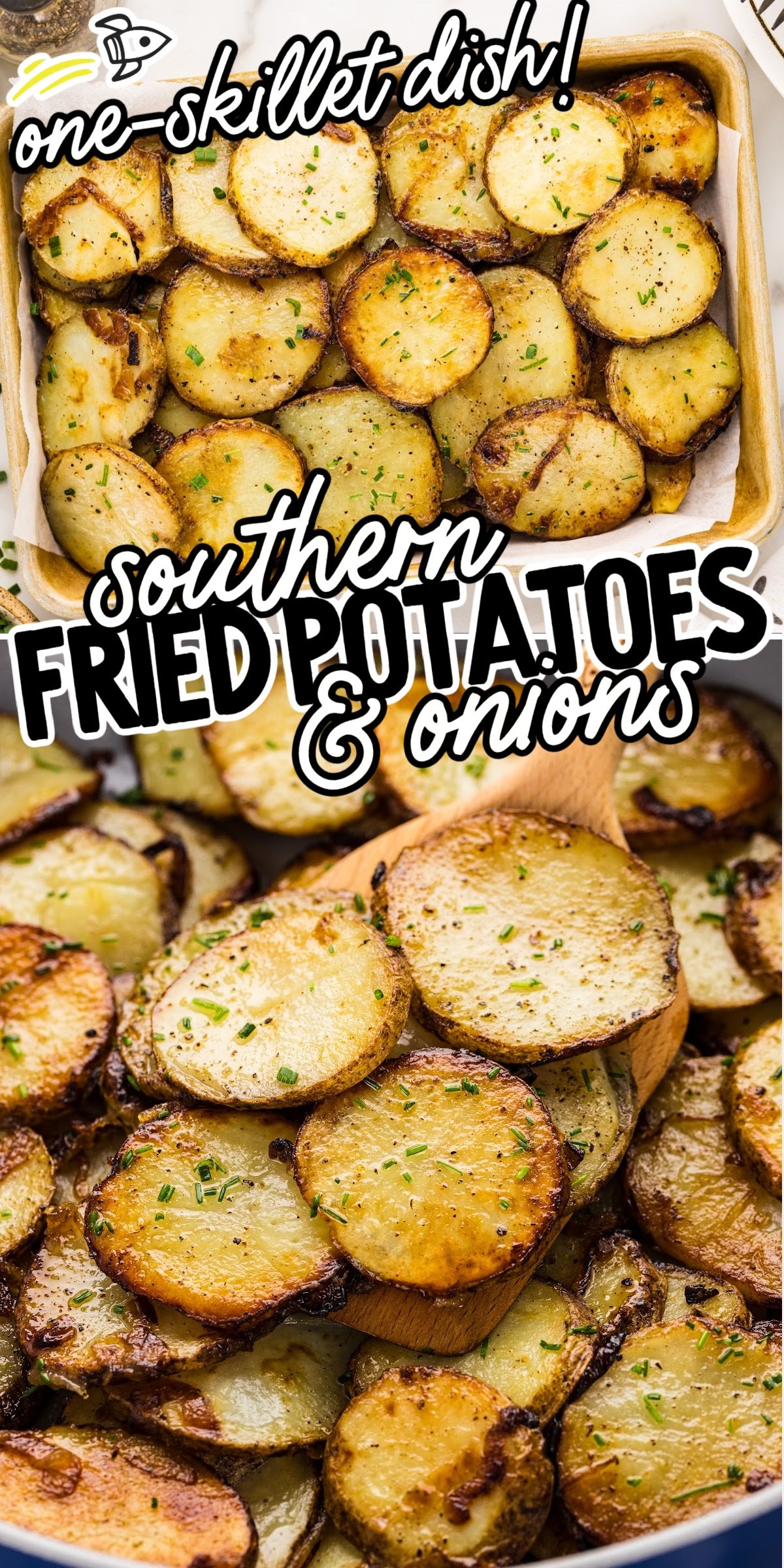 Fried Potatoes and Onions - Spaceships and Laser Beams