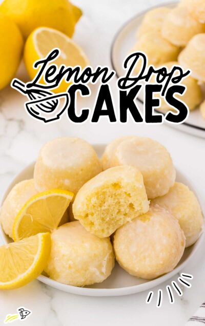 Lemon Drop Cakes - Spaceships and Laser Beams