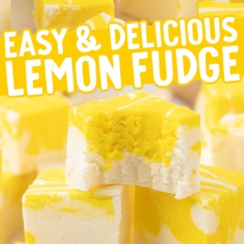 a bunch of Lemon Fudge bars