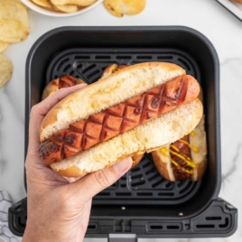 Hot Dogs in an air fryer