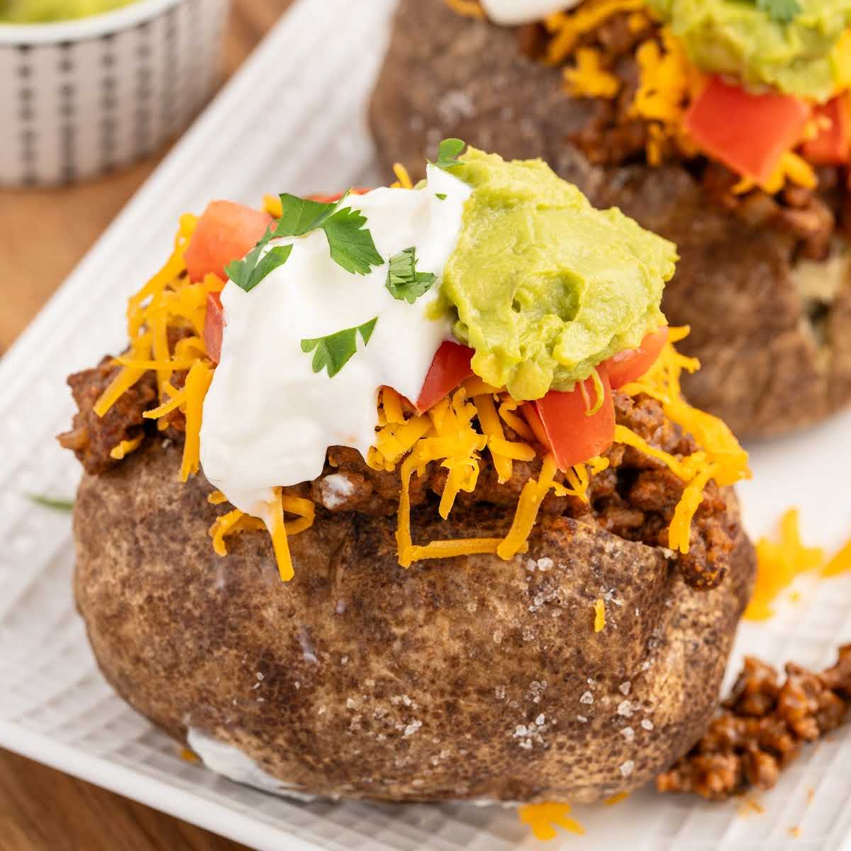 Baked Potato Tacos - Spaceships and Laser Beams