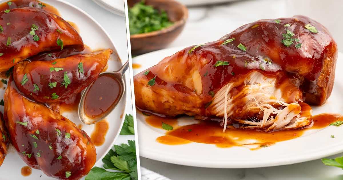 Sweet Baby Rays Crockpot Chicken - Spaceships and Laser Beams