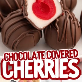 a bunch of Chocolate Covered Cherries