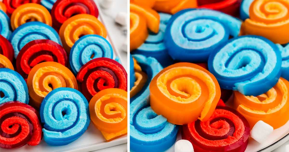 Jello Pinwheels - Spaceships and Laser Beams