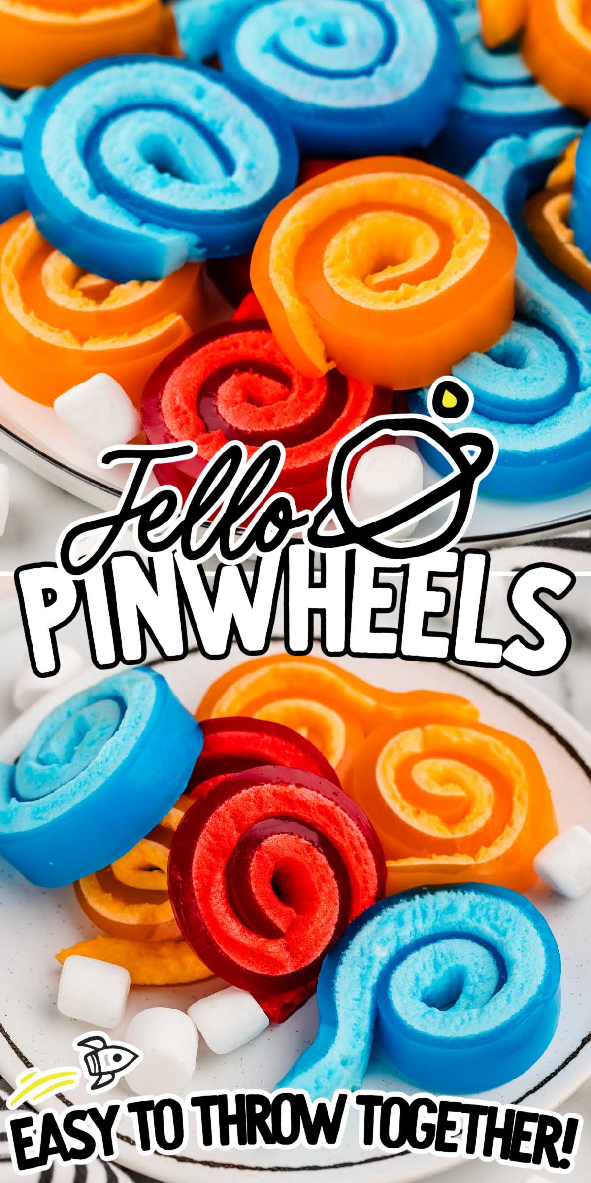 Jello Pinwheels - Spaceships and Laser Beams