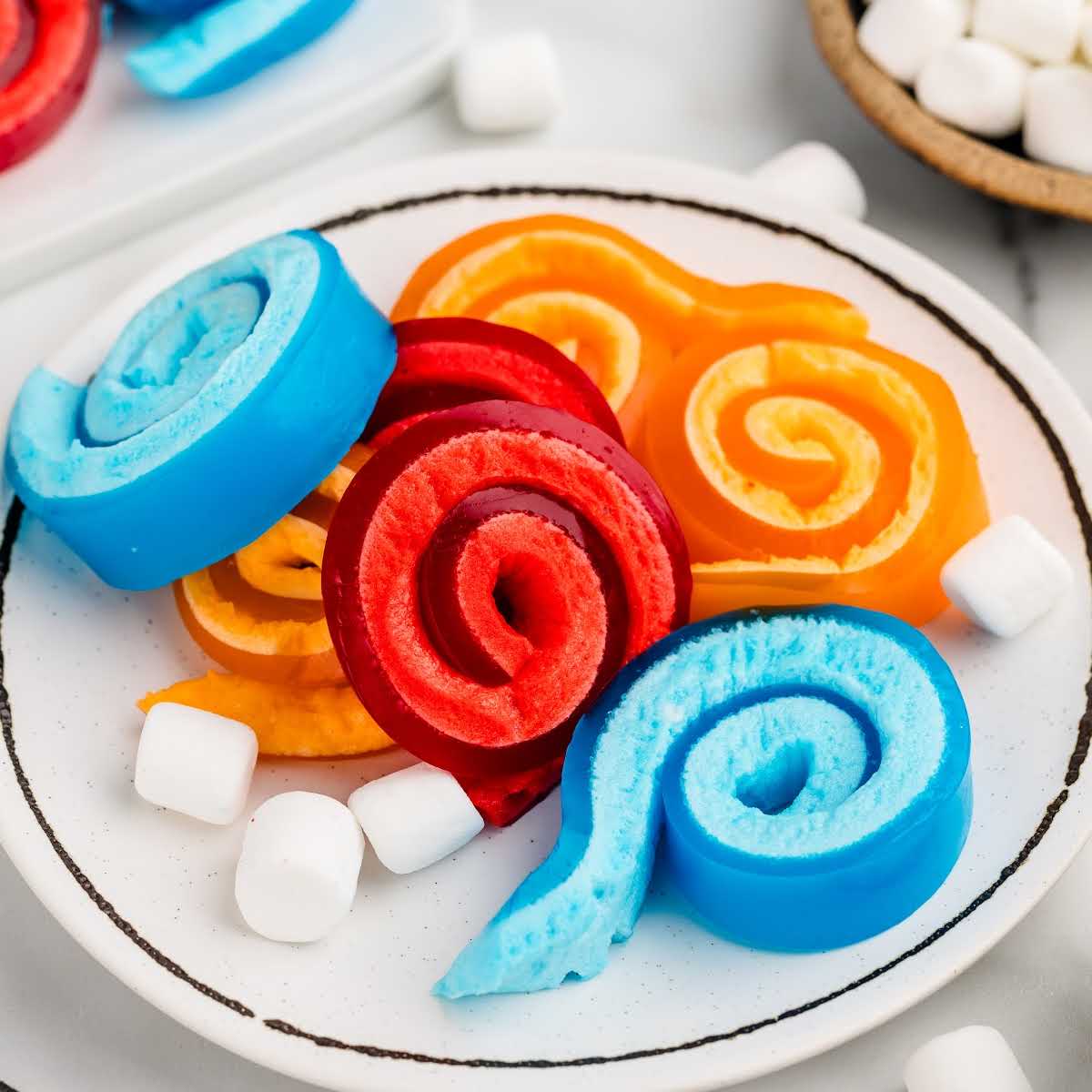 Jello Pinwheels - Spaceships and Laser Beams