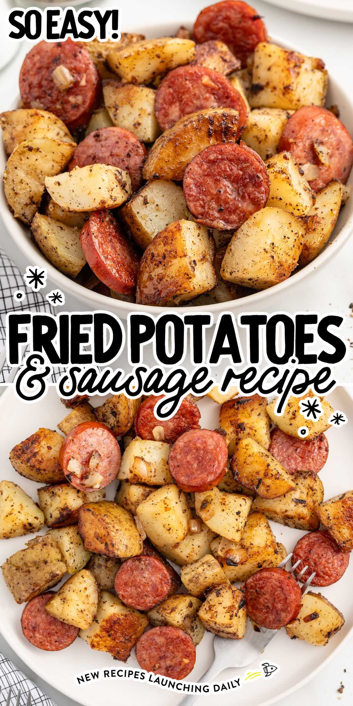 Sausage and Potato Recipe - Spaceships and Laser Beams