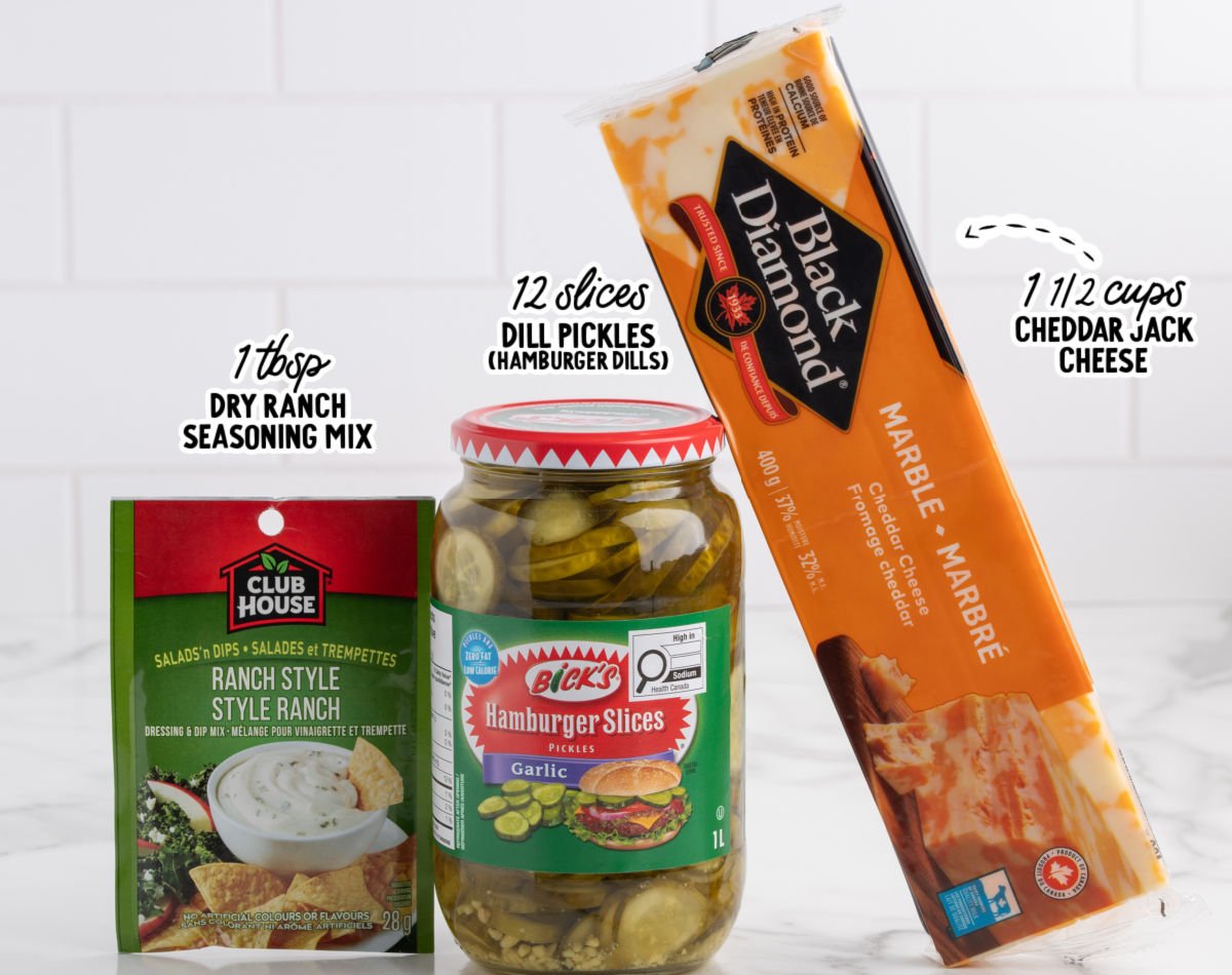 ingredients for keto fried pickles