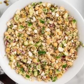 a plate of Jennifer Aniston Salad