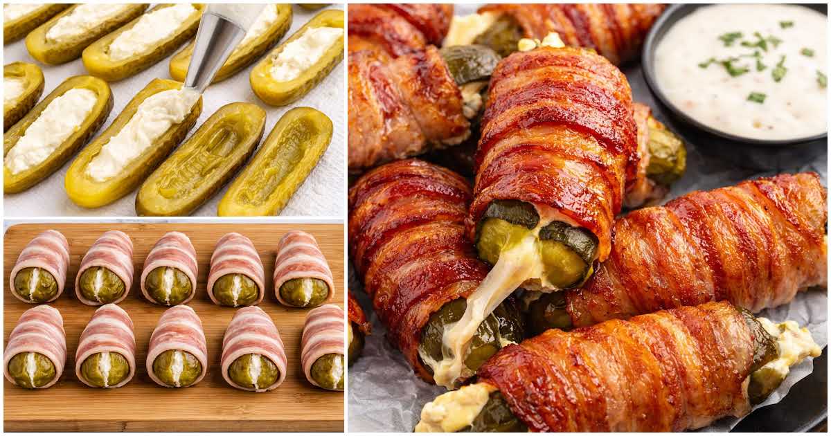 Bacon Wrapped Pickles - Spaceships and Laser Beams