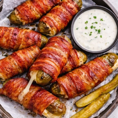 Bacon Wrapped Pickles - Spaceships and Laser Beams