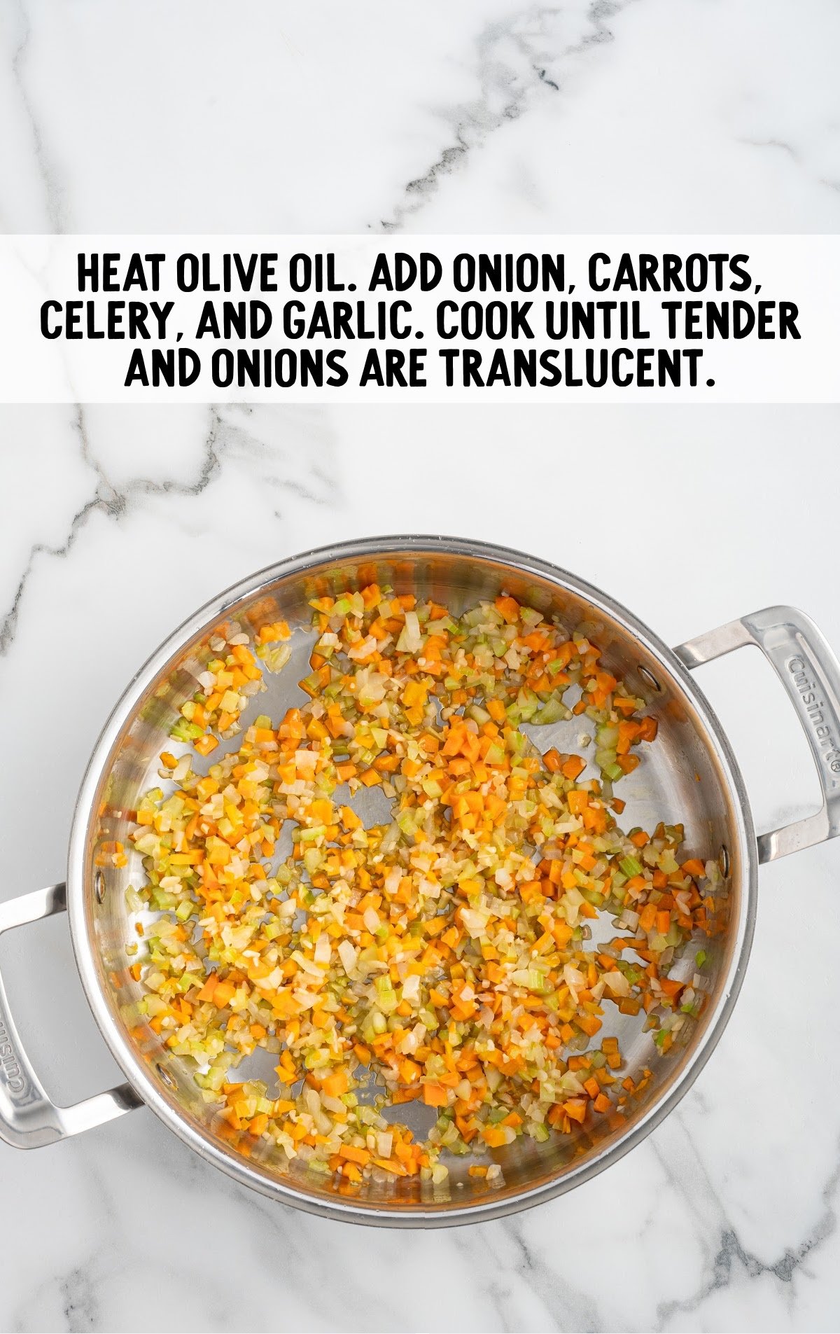 ingredients added to a pot