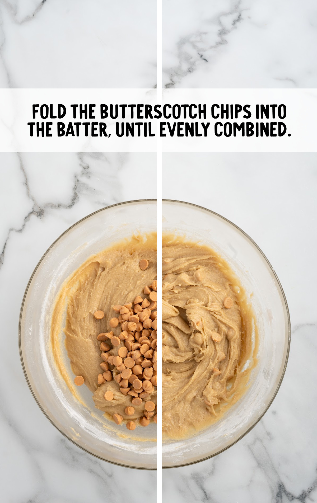 butterscotch chips folded into the batter