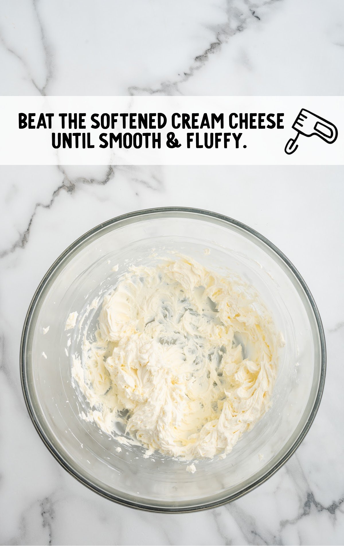 cream cheese softened in a bowl