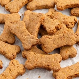 a bunch of Carrot Dog Treats