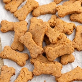 a bunch of Carrot Dog Treats