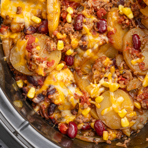 Crock Pot Cowboy Casserole - Spaceships and Laser Beams