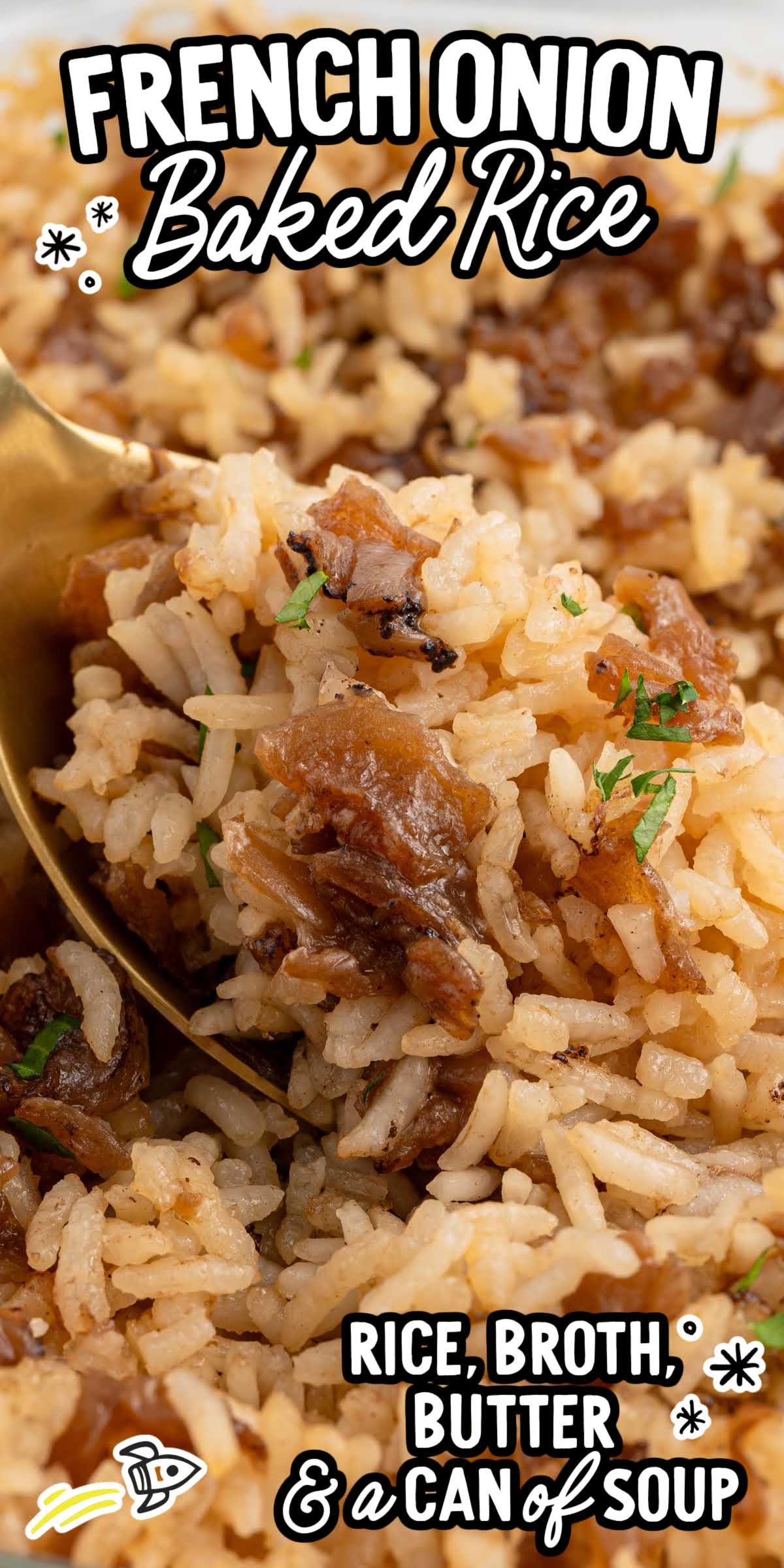 Onagerie Rice French Onion Rice - Spaceships and Laser Beams