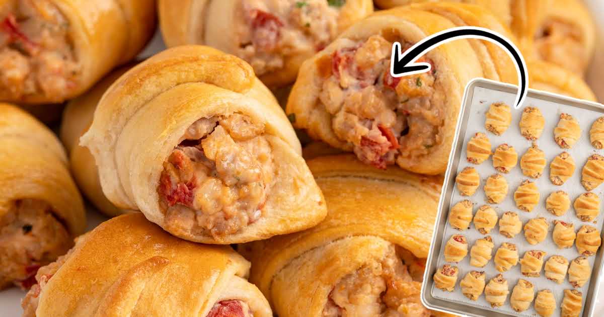 Sausage Cream Cheese Crescent Rolls - Spaceships and Laser Beams