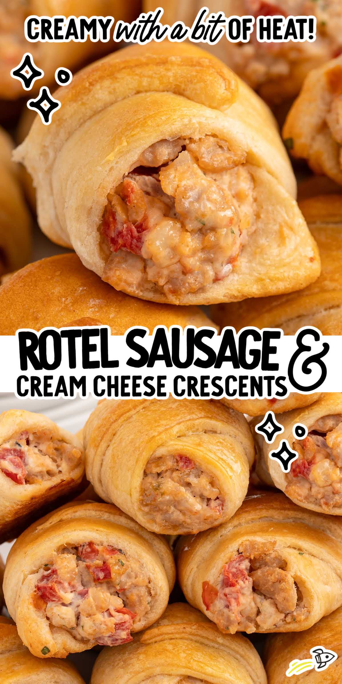 Sausage Cream Cheese Crescent Rolls - Spaceships and Laser Beams