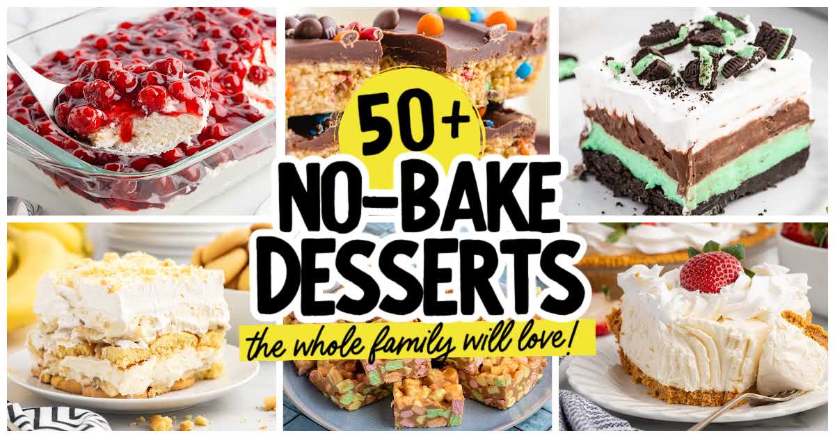 No Bake Desserts Round Up