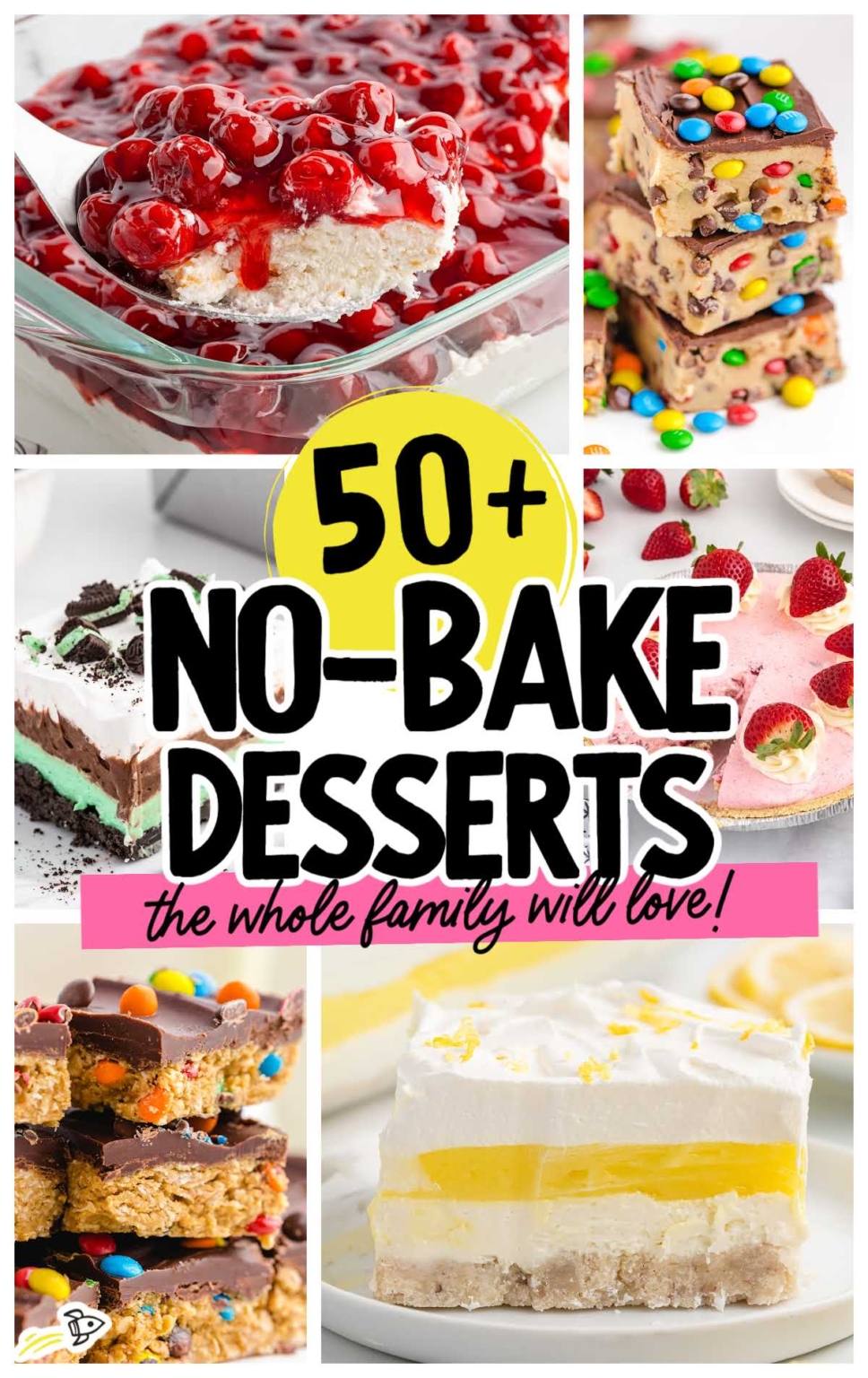 50+ No Bake Desserts the Whole Family Will Love - Spaceships and Laser ...