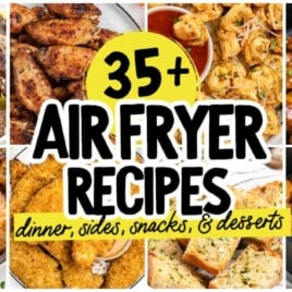 air fryer round up recipes
